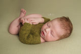 Celery - Beanbag Drop / Stretch Wrap - Fuzzy Knit