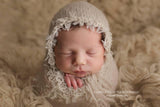 Snowflake - Wrap + Bonnet Set - Bubblegum - Newborn