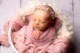 Mini Velvet Pillow - Ice Pink