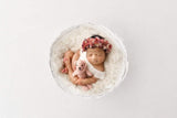 Headband - Wreath - Berry Pink