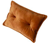 Mini Velvet Pillow - Pumpkin
