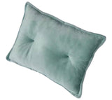 Mini Velvet Pillow - Seafoam