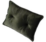 Mini Velvet Pillow - Olive