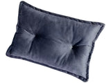 Mini Velvet Pillow - Smoke