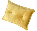 Mini Velvet Pillow - Lemon Yellow