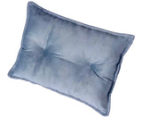 Mini Velvet Pillow - Blue Steel